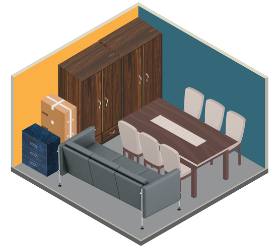 100 sqft unit