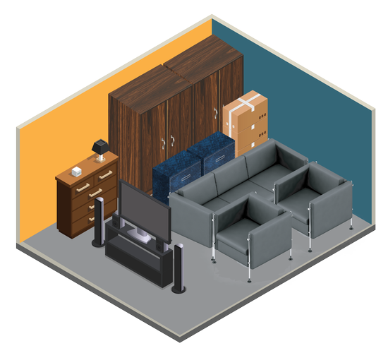 125 sqft unit