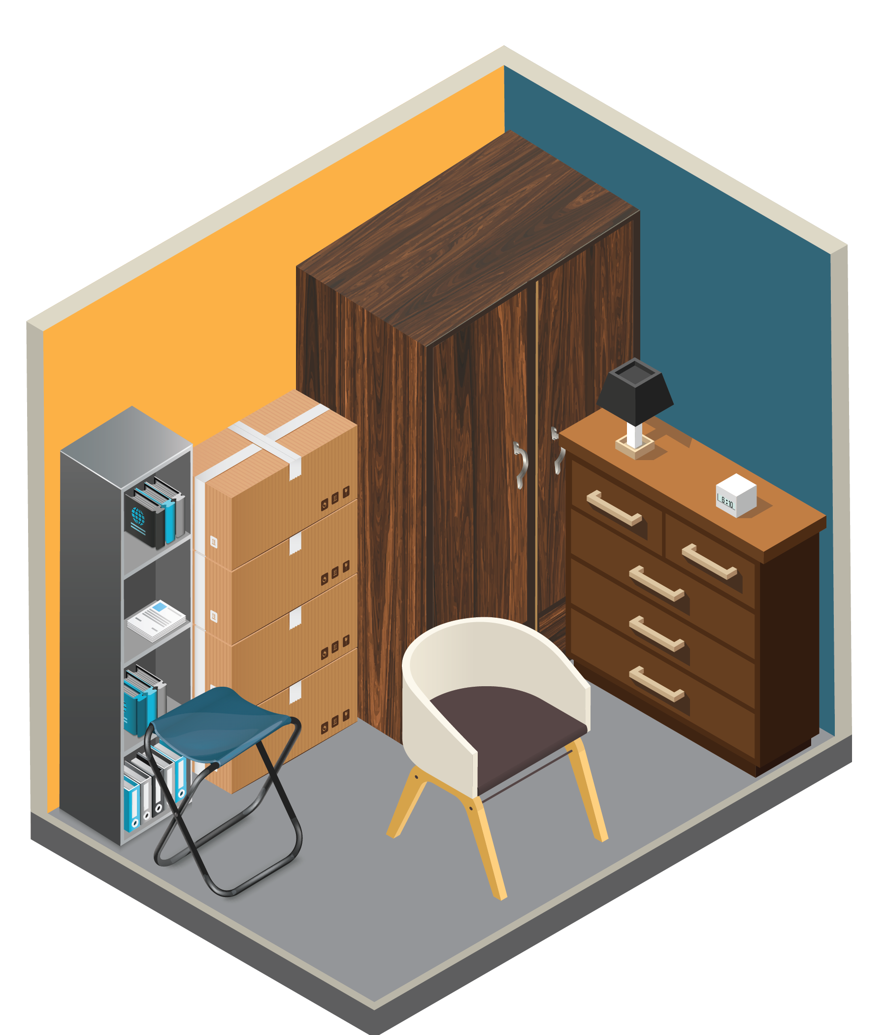 35 sqft unit