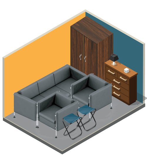 75 sqft unit